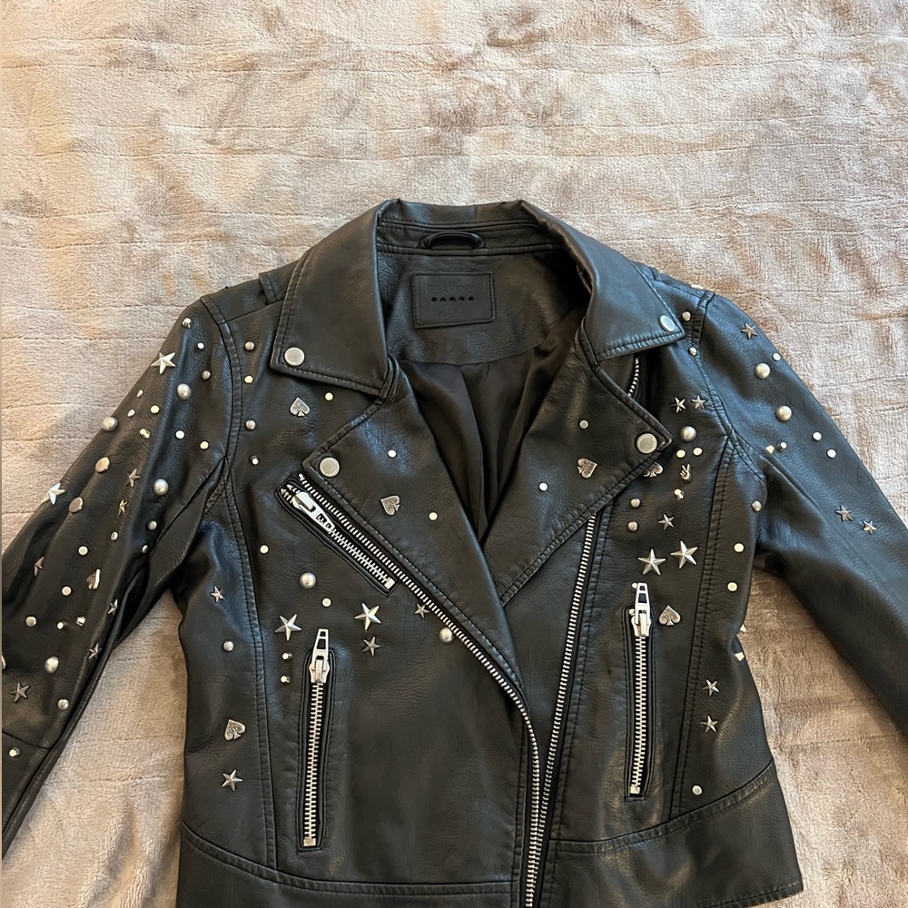 Excellent Quality BLANK NYC Faux Leather Studded Jacket
